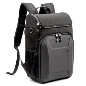 DSLR beginner essentials: black backpack